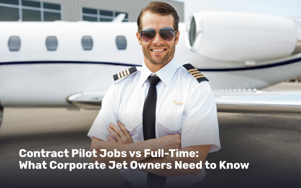 Contract Pilot Jobs vs Full-Time